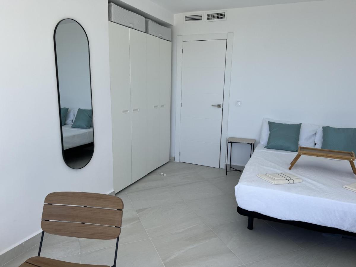 Modern Apartment Sea View With Private Jacuzzi Villajoyosa Luaran gambar
